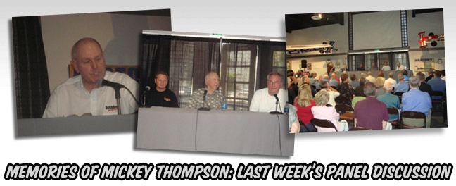 Mickey Thompson event at NHRA Museum