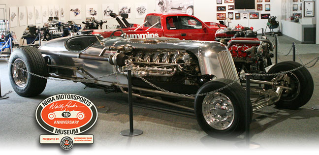 Jay Leno's Tank Car at NHRA Museum