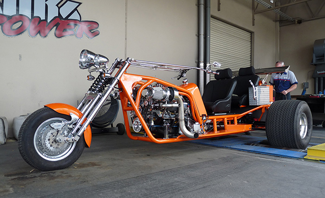 Custom v8 cheap powered trikes