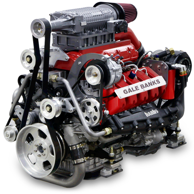Banks Sequential Super-Turbo Diesel Marine Engine