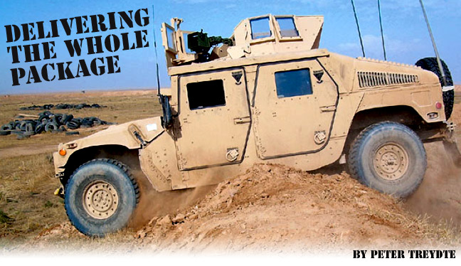 Gale Banks Engineering and military Humvees