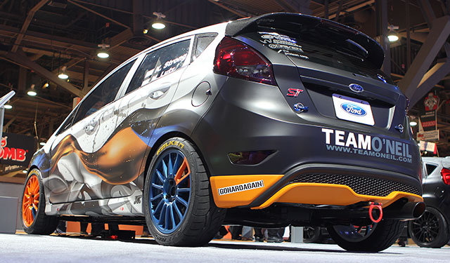 2014 Ford Fiesta ST Rally built by Ice Nine Group