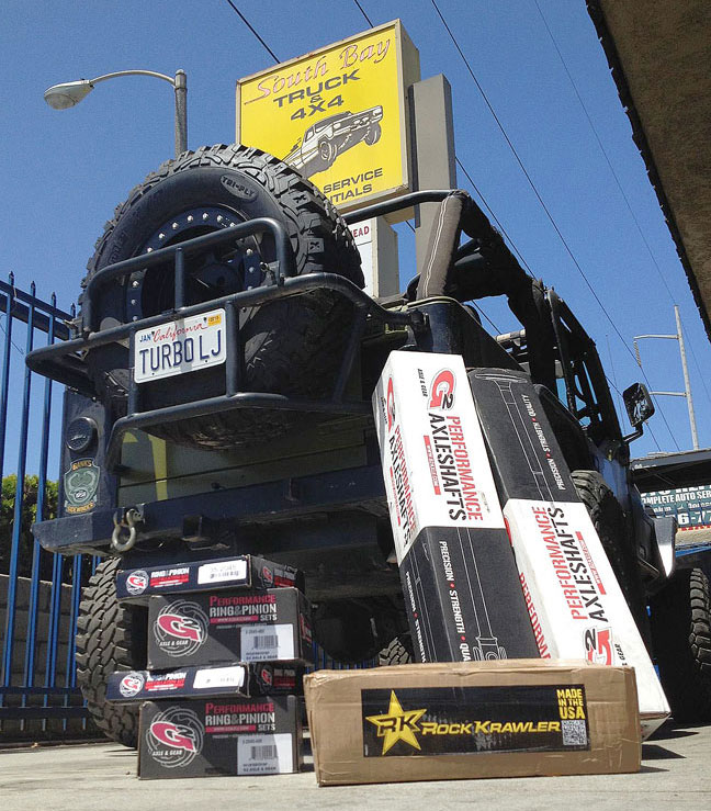 Banks Power getting the Jeep ready to head out for Ultimate Adventure 2014