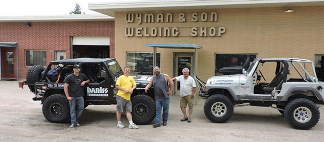 Stopped by Wyman and Son Welding shop in North Platte, Nebraska