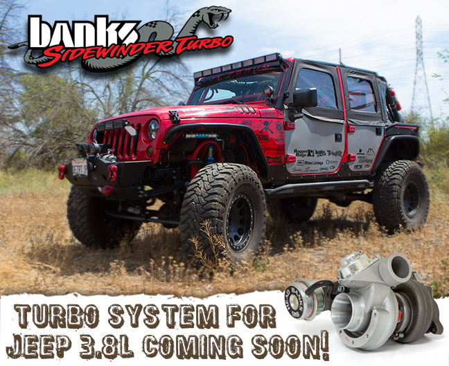 Turbo systems for 2007-11 Jeeps are almost here - Banks Power