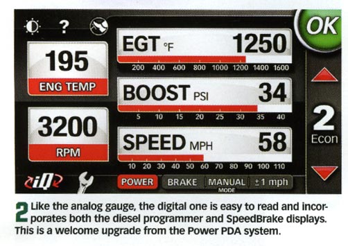 easy to read gauges
