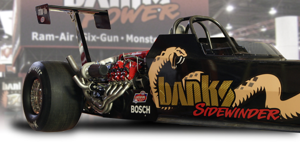 Banks new diesel dragster unveiled at SEMA