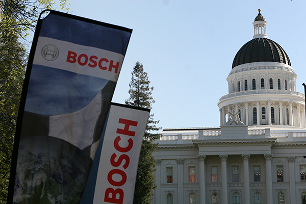 The Bosch-sponsored event was held near the California capitol