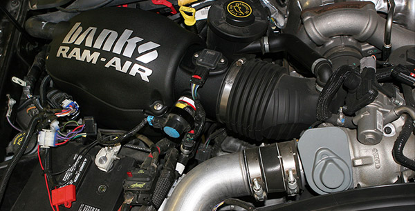 Banks Ram-Air installed on a 6.4L