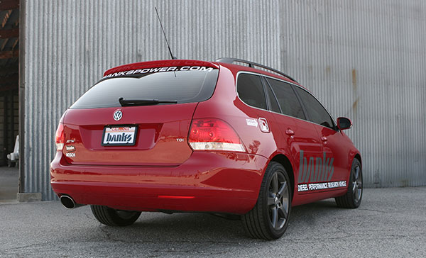 Banks Monster exhaust on a Jetta TDI