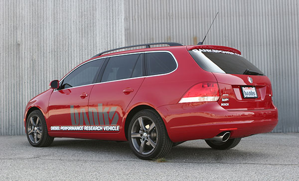 Banks Monster exhaust on a Jetta TDI